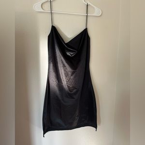 Zaful Scoop Neck Little Black Dress